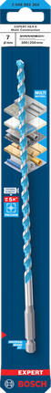 Bosch EXPERT HEX-9 Multi Construction Drill Bit 7x200x250 mm.