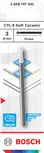 Bosch CYL-9 Soft Ceramic Drill Bit 3 x 70 mm for tiles.