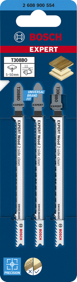 EXPERT Wood 2-side clean T308BO