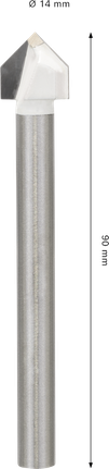 Bosch CYL-9 Soft Ceramic Drill Bit 14 x 90 mm.