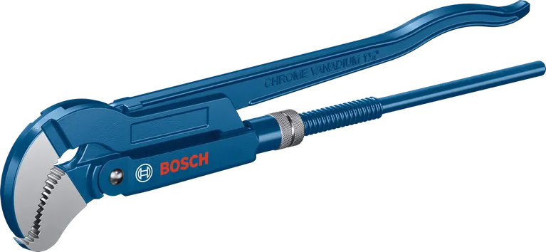 Bosch sanitary corner pipe wrench 45° chrome vanadium.