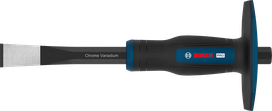 Bosch PRO Masonry Flat Chisel chrome vanadium handle.
