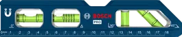 Bosch PRO Billet Torpedo Level 200 mm with magnetic base.
