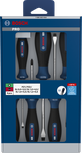 Bosch PRO Screwdriver Set PZ/SL 6 pcs with S2 shafts.