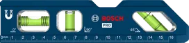 Bosch PRO Billet Torpedo Level 180 mm with magnetic base.