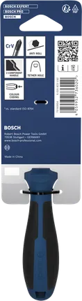 Bosch PH1 x 75 mm screwdriver with anti-roll handle.