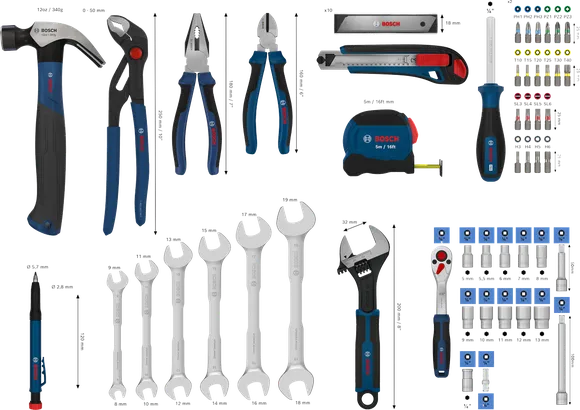 Hand Tool Mixed Set