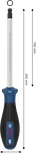 Bosch PRO Screwdriver H8 x 150 mm with ergonomic handle.