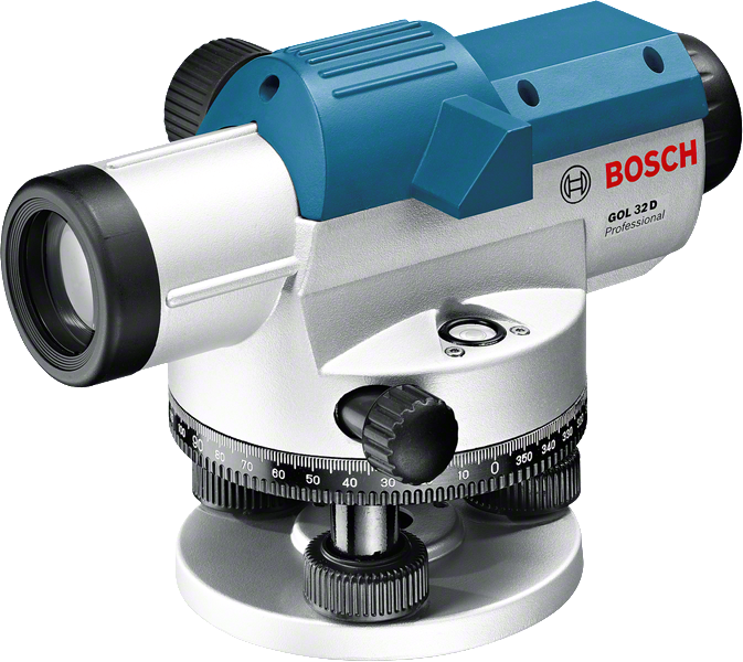 Bosch GOL 32 D optische waterpas met 32x vergroting.