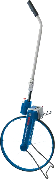 Bosch GWM 40 meetwiel met stalen frame.