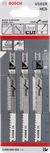 Bosch decoupeerzaagblad U 101 B voor schone houtsneden.