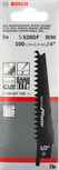 Bosch S 528 DF BIM reciprozaagblad voor gips.