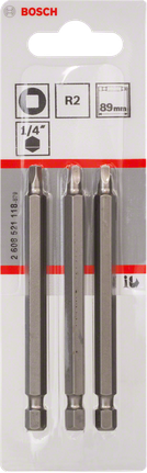 Bosch R2 89mm schroevendraaierbits.