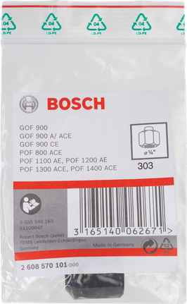 Bosch 3/8″ spantang.