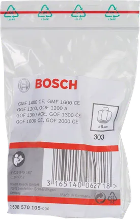 Bosch 8 mm spantang accessoire.