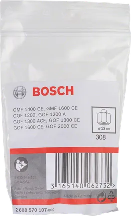 Bosch 12 mm spantang.