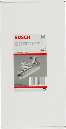 Bosch parallel- en hoekgeleider accessoire.