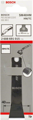 Bosch SM 40 HM schraperblad 40 mm voor het verwijderen van materialen.
