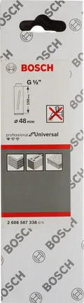 Bosch diamantboor G 1/2 inch 48 mm voor metselwerk.