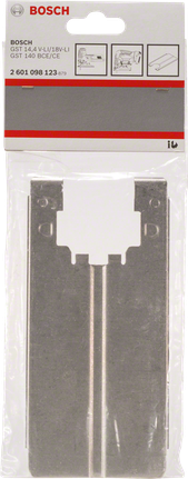 Bosch metalen bodemplaat accessoire.