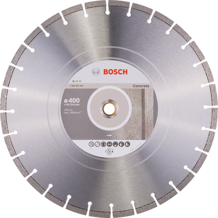 Bosch Standard for Concrete diamantdoorslijpschijf 400mm.