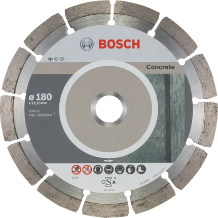 Bosch Standard for Concrete diamantdoorslijpschijf 180mm.