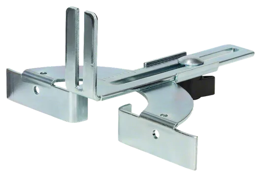 Bosch parallelgeleider voor nauwkeurige rechte zaagsneden.