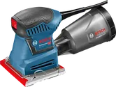 Bosch GSS 140-1 Een excenterschuurmachine met microfilter.