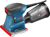 Bosch GSS 140-1 Een excenterschuurmachine met microfilter.