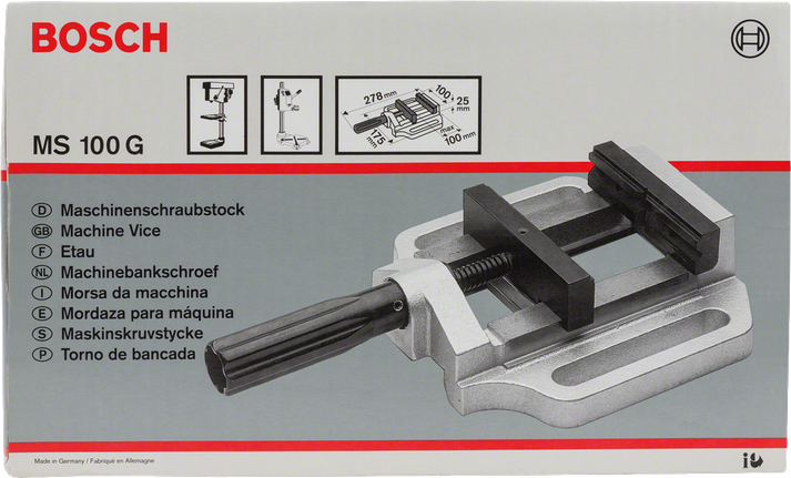 Bosch MS 100 G machineklem.