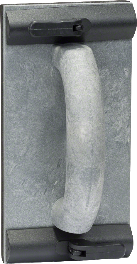 Bosch handschuurmachine met handgreep en klemvoorziening.