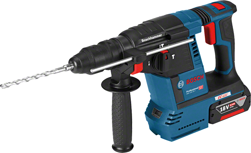 Bosch GBH 18V-26 boorhamer, snoerloos.