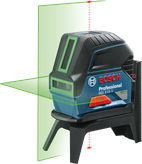 Bosch GCL 2-15 G laserwaterpas met groene stralen.