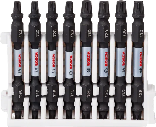 Bosch Impact Control schroevendraaierbitset, 8-delige set.