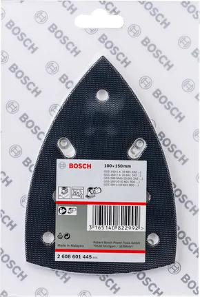 Bosch deltaschuurmachine schuurzool 100×150 mm.