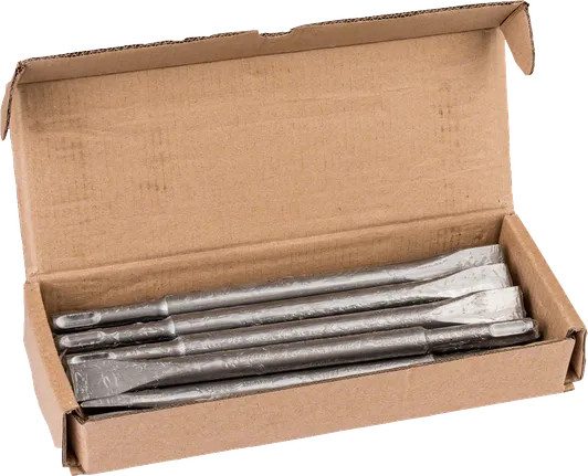 Bosch platte beitel SDS plus set met 20 mm snijkant.