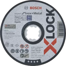 X-LOCK Expert for Inox and Metal doorslijpschijf