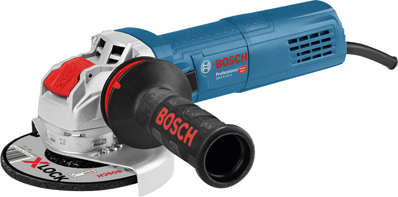 Afvoer Sada Scheermes GWX 9-125 S Haakse slijpmachine met X-LOCK | Bosch Professional