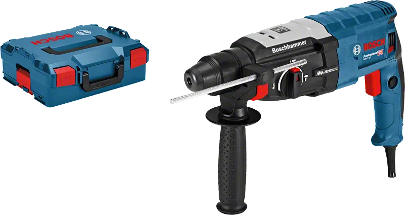 Bosch GBH 2-28 boorhamer met transportkoffer.