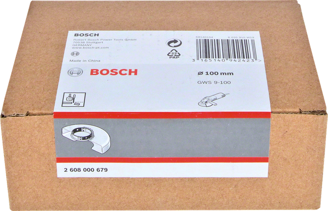 Bosch snijbeschermkap 100 mm.