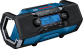 Bosch GPB 18V-2 SC radio met digitaal display.