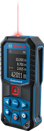 Bosch GLM 50-22 laserafstandsmeter met digitaal display.