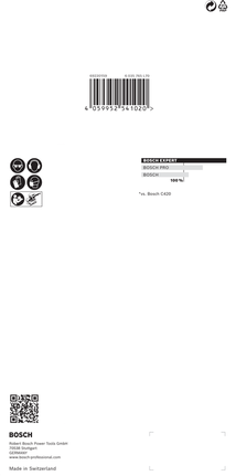 Bosch EXPERT M480 schuurnet 115 x 230 mm.