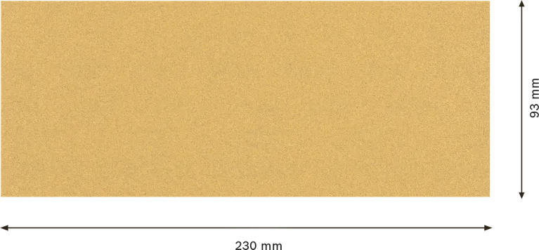 Bosch EXPERT C470 schuurpapier 93x230mm korrel 100 zonder gaten.