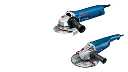 Bosch GWS 22-230 P en GWS 1400 haakse slijper combiset.