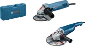 Bosch GWS 22-230 J haakse slijper met transportkoffer.