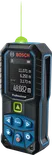 Bosch GLM 50-25 G laserafstandsmeter met tas en batterijen.