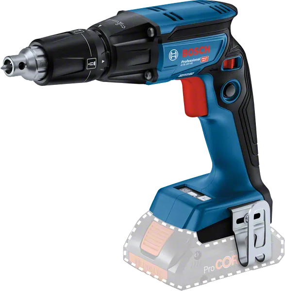 Bosch GTB 18V-45 accu-gipsplaatschroevendraaier.