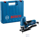 Bosch GST 90 E decoupeerzaag met transportkoffer.
