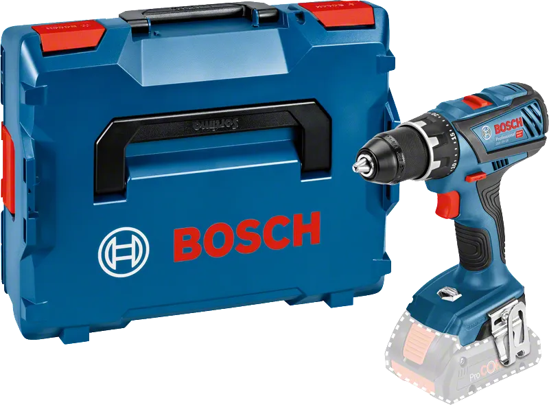 Bosch GSR 18V-28 accuboormachine met transportkoffer.